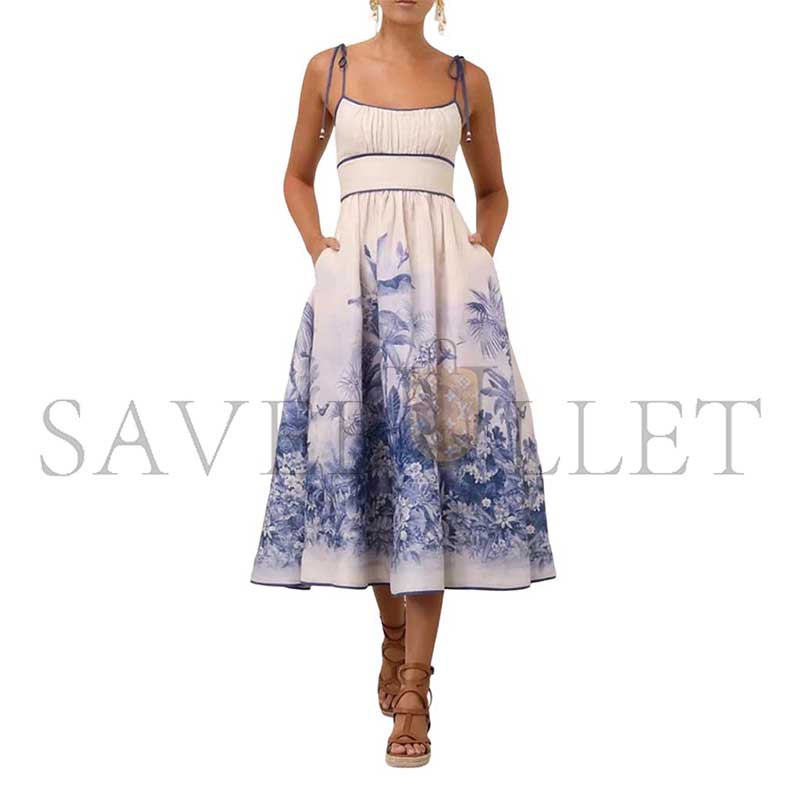 ZIMMERMANN WYLIE PICNIC DRESS 